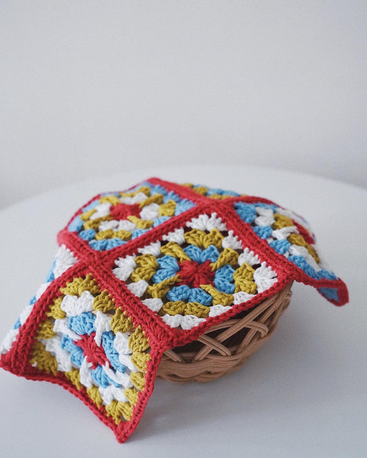 【預購線上體驗】花磚墊子 - 材料包 & 教學影片