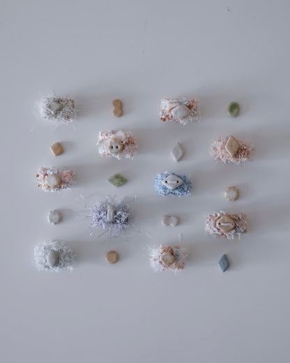 【完售】Deerahat x 苜苜 Muk Muk 聯名系列 - 寶石陶鑑｜実験指輪2.0