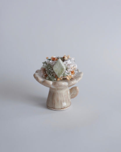 【完售】Deerahat x 苜苜 Muk Muk 聯名系列 - 寶石陶鑑｜実験指輪2.0