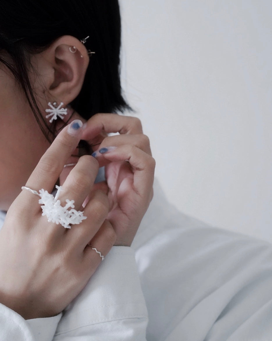 Hana｜戒指/耳扣兩用