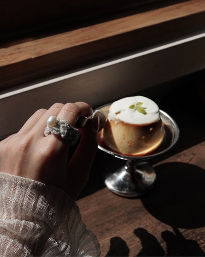 実験指輪 ｜珍珠款