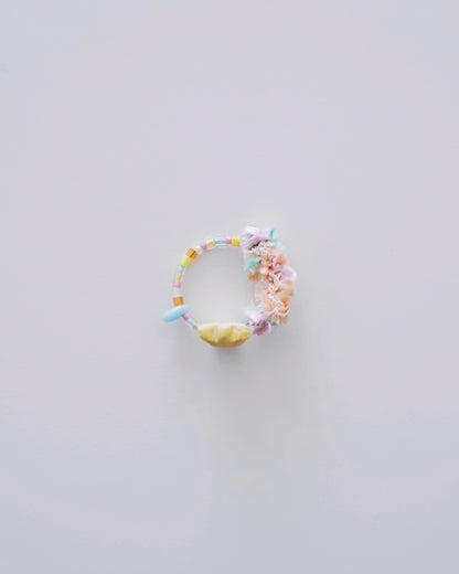【現貨】Deerahat x 苜苜 Muk Muk 聯名系列 - 寶石陶鑑｜流れ星戒指 鬱金香( ၴႅၴ
