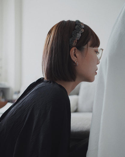 丸太郎髮帶 | 大地色系