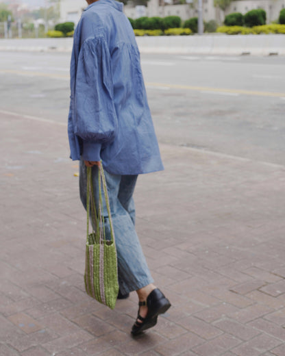 【現貨】春夏繩帶側背包