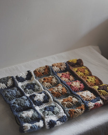 老奶奶方格髮帶｜日常