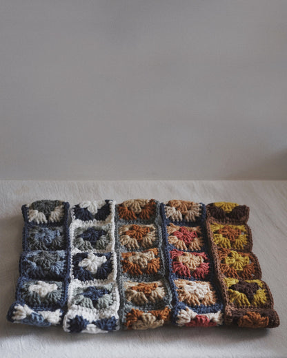 老奶奶方格髮帶｜日常